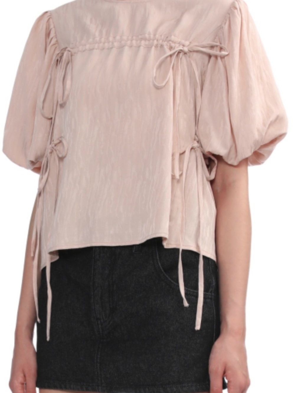 Ghospell Ruched Drawstring Top - Picture 6 of 11
